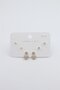 Glb-stl41414 multi-set earrings - gold - 2