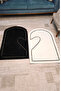 Heart-Shaped Double Prayer Mat, Couple's Prayer Mat, Dowry Couple's Prayer Mat, Plush, Soft, Elegant Textured - 8