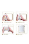 Smart Home LED Table Light Retractable Folding Bedside Reading Wooden Handle Portable Foldable Night White ABS USB outdoor and indoor Smart Home LED Table Light Retractable Folding Bedside Reading - 8