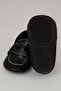 Baby Boy Saraçlı Booties Shoes, Size 18-19, Black - 3