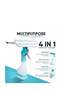 4-in-1 Multi-Purpose Window Glass Cleaner with Built-in Spray Bottle - 3
