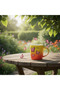 Little Cute Butterfly Ceramic Mug — Yellow & Red Gradient | 350 ml - 3