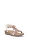 Elit Hml4053 Women's Stoned Flat Sandals White - 3