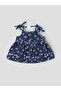 Popees Baby Girls Denim Dress| Blue| Newborn To 9 Months