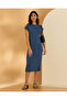 Women Blue Maxi Dress
