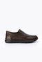 Virtus Brown 100% Genuine Leather Orthopedic Ultra Light Casual Men's Shoes