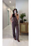 Md Jinna Brown Tencel Vest Pants Set - 6