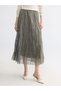 Trendlucky Polka Dot Pleated Skirt with Elastic Waist - 2