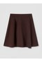 Trendlucky Women's Swimming Shorts Skirt with Elastic Waist with Difference in Color - 4
