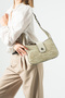 100% Genuine Leather Women's Hand and Shoulder Bag - Handmade Italian Style Strap Model - 2