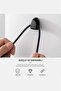 Adhesive Hanger Hook Set of 10 Multi-Purpose Vehicle Home Motorcycle Interior Organizer Hanger - 6