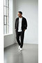 Men's Long Sleeve (Shirt and Pants) Wrinkled Tracksuit Set - 3