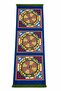 Mediterranean Patterned Runner 40X140 cm Decorative Tablecloth with Tassels - 3