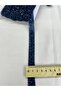 Navy Blue Shiny Stone Strip Iron-On Strip 1.5 cm - 2
