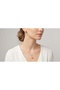 Elegant Rose Jewelry Set – Floral Pendant Necklace & Stud Earrings for Women