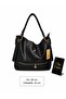 Women's Oversized Shoulder Bag, Clutch Bag, Adjustable Separate Strap , Crossbody Bag, Casual Stylish with Separate Interior Compartments - 4