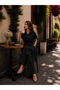 Women's Cotton Comfortable Fit Linen Dress - 3
