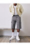 Men's Long High Waist Comfortable Smoked Cargo Pocket Shortsolon - 2