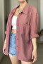 Oversize Pocketed Premium Shirt - 4