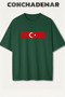 Turkey National Teams Printed Premium Oversize Cotton T-Shirt