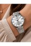 Modern Women's Wristwatch Steel Band Silver Color Stylish Design Gift Boxed - 2