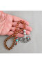 Heat-activated color-changing genuine zultanite stone metal-embellished sphere-cut 9mm prayer beads - 3