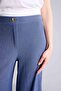 Culotte Straight Leg Wrinkled Textured Trousers H8605Ax26Hs - 5