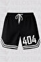 Unisex Not Found Printed Oversize Fit Comfortable Fit T-Shirt and Shorts Set - 2