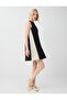 Bitter Brown Loose-Fit Sleeveless Linen Blend Dress - 3