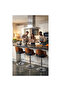 Barstools Height Adjustable Counter Stools Bar Chairs Swivel Bar Stool PU Leather Hydraulic Dining Room Chairs Home Kitchen Dining Room Stools - 2