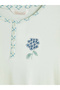 Lcw Dream Green Floral Women's Pajama Set - 8