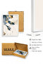 White Wooden Framed 3 Piece Set Painting Huhu471 - 2