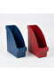 Desktop Document Rack 2 Pieces Blue and Red