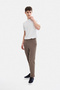 Normal Waist Normal Leg Comfort Fit Brown Men's Trousers Bpn3405500000 - 4