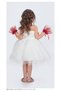 Girl's Floral Detailed Tulle Evening Dress - Princess Dress 1681-Y - 5