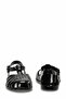 Women's Black Sandals - Flexible Sole Summer Beach and Casual Slipper Sandals - 7
