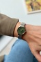 Steel Cord Waterproof 2 Year Warranty Women's Wristwatch - 2