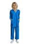 Maid for women ,nanny uniforn for women,housemaid uniform ,nurse uniform,khadama dress (dark blue, M)