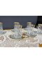 Handcrafted Cutting Tea Set of 6 - 3
