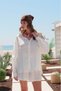 Sirti Lace-Detail Shirt and Elastic Waist Shorts Set 51399 - 3