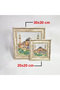 Antique Framed Decorative Painting Dk0047 - 4