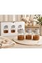 Adenya Sepeti Colina 3-Pack Baby Jar 300 Ml-Soft Gray - 4