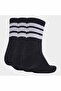3S Ess C Mid 3P Socks (3 Pairs) Black - 2