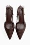 Kitten-heeled slingbacks - 2