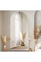 مرآة كبيرة جدًا بتصميم أنيق 180 × 80 سم - إطار معدني وحامل خلفي. - 3