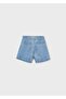 Girl's Denim Shorts Blue - 2