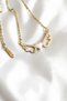 Angel Winged Heart Detailed Steel Necklace - 4