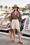 Cotton Regular Fit Tie-Up Crop Kimono Kimono 668Yl2783
