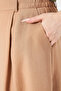 20044 Biscuit Lyocell Fabric Sports Skirt with Elastic Waist - 5