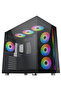علبة كمبيوتر AQUA Ultra Air E-ATX متوسطة الحجم - أسود
